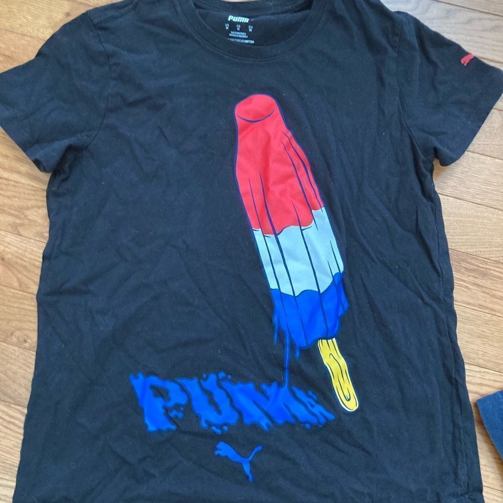 Womens Puma Bomb Pop Tshirt
